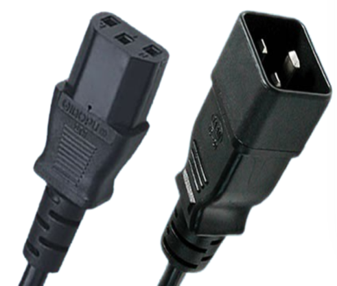 IEC 60320 C13 To C20 Power Cords Connector IEC 60320 C13 To C20 Power Cords Connector
